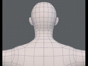base mesh man character v15 3D Model