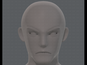 base mesh man character v15 3D Модель