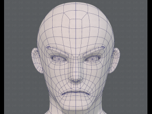 base mesh man character v15 3D Модель