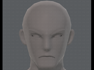 base mesh man character v15 3D Модель