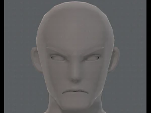 base mesh man character v15 3D Model