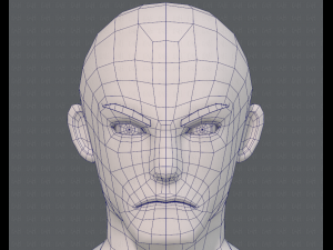 base mesh man character v15 3D Модель