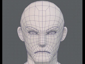 base mesh man character v15 3D Model