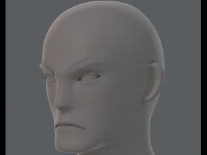 base mesh man character v15 3D Model