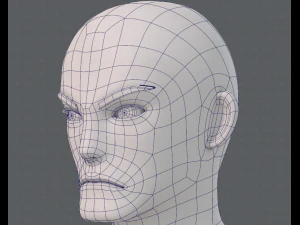 base mesh man character v15 3D Model