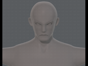 base mesh man character v15 3D Модель