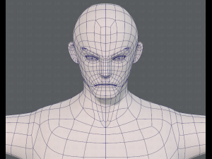 base mesh man character v15 3D Модель