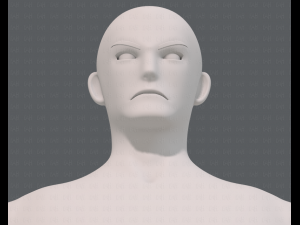 base mesh man character v15 3D Модель