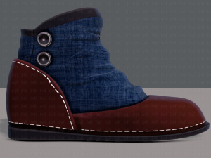 shoes cartoonv37 Modelo 3D