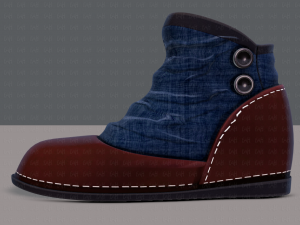shoes cartoonv37 Modelo 3D