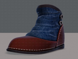 shoes cartoonv37 Modelo 3D