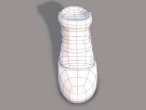 shoes cartoonv37 3D Model