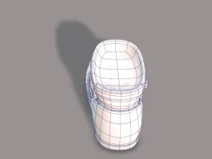 shoes cartoonv37 3D Model