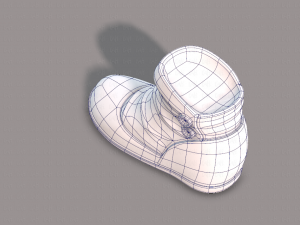 shoes cartoonv37 Modelo 3D