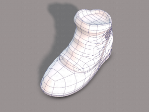 shoes cartoonv37 Modelo 3D