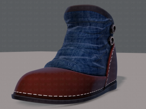 shoes cartoonv37 Modelo 3D