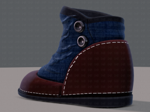 shoes cartoonv37 Modelo 3D