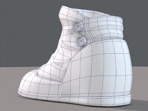 shoes cartoonv37 3D Model
