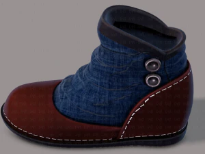 shoes cartoonv37 3D Model
