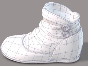 shoes cartoonv37 3D Model