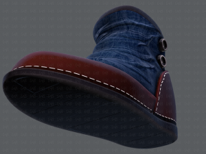 shoes cartoonv37 Modelo 3D