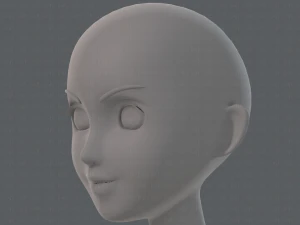 base mesh girl characterv10 3D Model