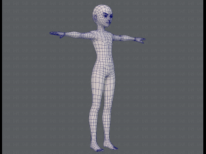 base mesh boy character v10 3D Model