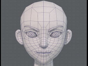 base mesh boy character v10 3D Model