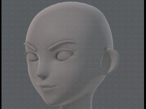 base mesh boy character v10 3D Model