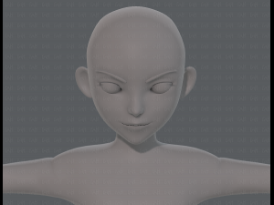 base mesh boy character v10 3D Model