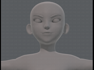 base mesh boy character v10 3D Model