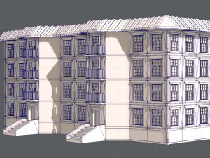buliding v01 3D Model