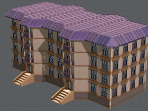 buliding v01 3D Model
