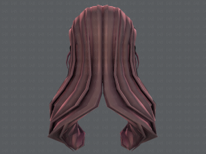 3d hair style for girl v51 3D मॉडल