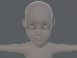 base mesh boy character v11 3D Model