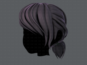 3d hair style for girl v53 3D Модель