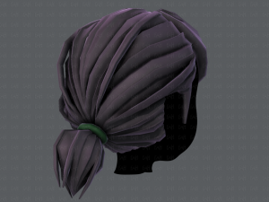 3d hair style for girl v53 3D Модель