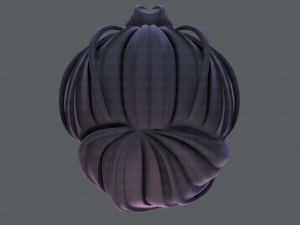3d hair style for girl v53 3D Модель