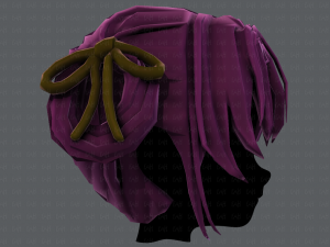 3d hair style for girl v54 Modelo 3D