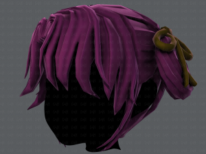 3d hair style for girl v54 Modelo 3D