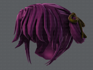 3d hair style for girl v54 Modelo 3D