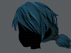 3d hair style for girl v55 Model 3D