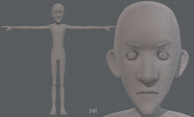 base mesh man character v16 Modello 3D .c4d .max .obj .3ds .fbx .stl .blend 