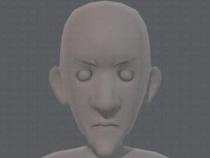 base mesh man character v16 Modello 3D