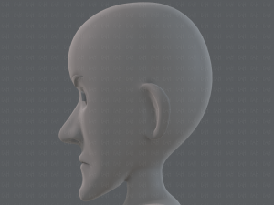base mesh man character v16 Modello 3D