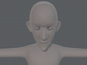 base mesh man character v16 Modello 3D