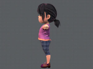base girlv05 clothing v01 3D Model