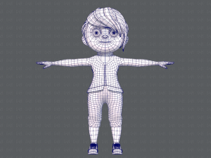 base girlv05 clothing v01 3Dモデル