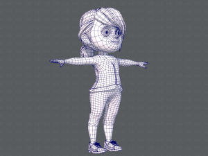 base girlv05 clothing v01 3Dモデル