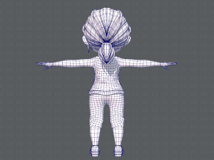 base girlv05 clothing v01 3Dモデル